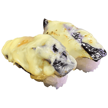 炙りナスマヨチーズ