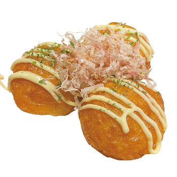 揚げたこ焼き　塩