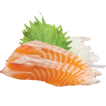 生サーモン刺身