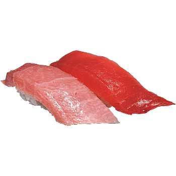 赤身中トロ食べ比べ2貫
