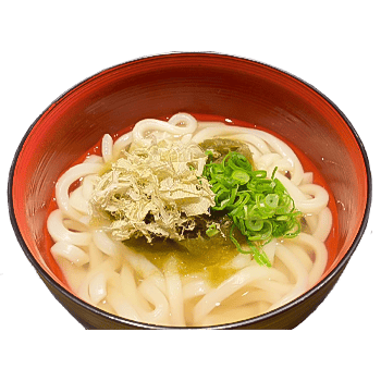 とろろ昆布うどん