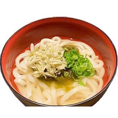 とろろ昆布うどん