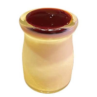 カラメルたっぷりプリン