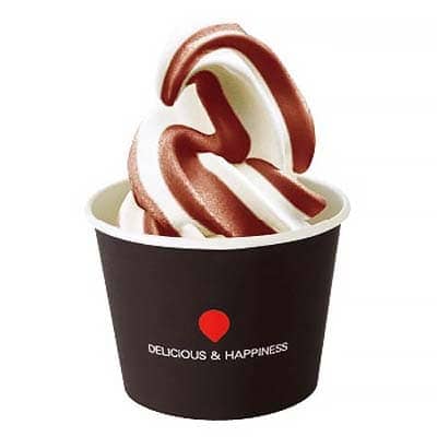 ソフトクリーム ﾊﾞﾆﾗ＆ﾁｮｺﾚｰﾄ