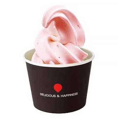 ソフトクリーム ストロベリー