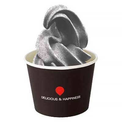 ソフトクリーム 黒ゴマ