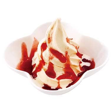 ソフトクリームストロベリー