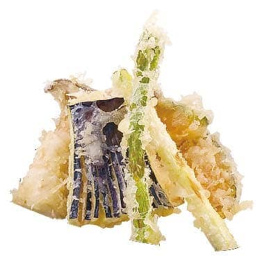 季節の天ぷら盛り合わせ